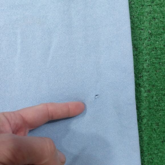 VINTAGE PANNILL USA MADE 70s 80s LIGHT BLUE SWEATPANTS SIZE M MEDIUM **READ** - Picture 12 of 13